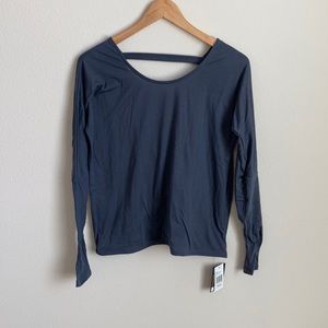 Onzie open back long sleeve top